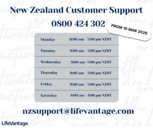 NZ Customer Support Hours - 10 March
